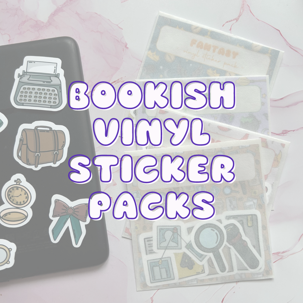 bookish sticker packs