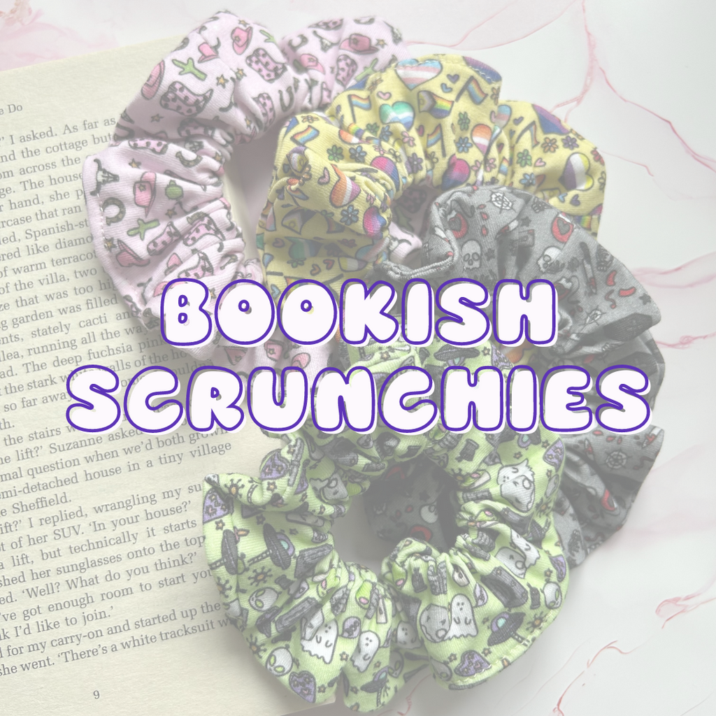 bookish scrunchies