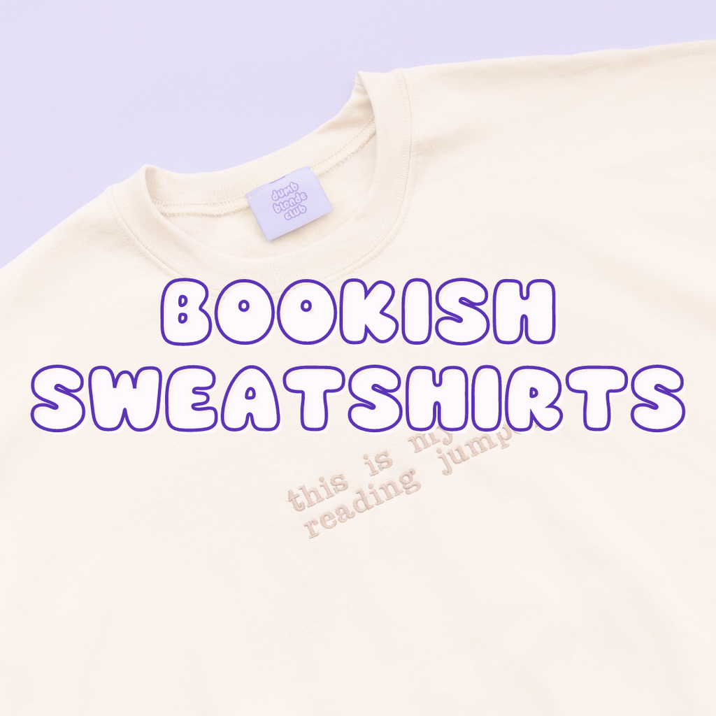 bookish sweatshirts